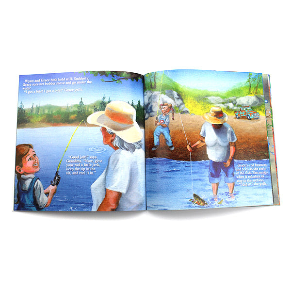 Grace and Wyatt's Fishing Adventure Kids Fishing Book