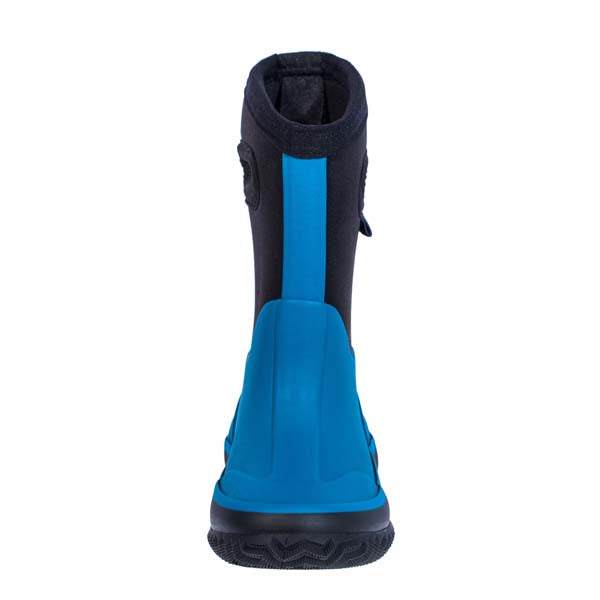 Oakiwear Kids Neoprene Rain Snow Boots, Celestial Blue Thick 7mm