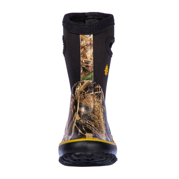 Oakiwear Kids Neoprene Rain Snow Boots, Realtree MAX-5® Camo Thick 7mm