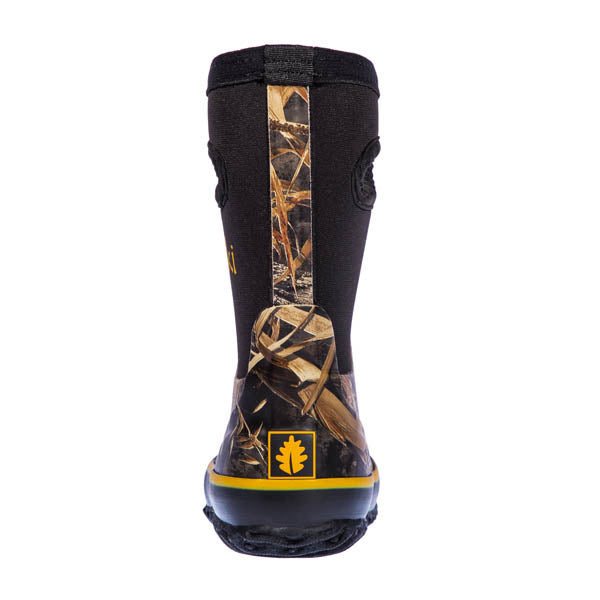 Oakiwear Kids Neoprene Rain Snow Boots, Realtree MAX-5® Camo Thick 7mm