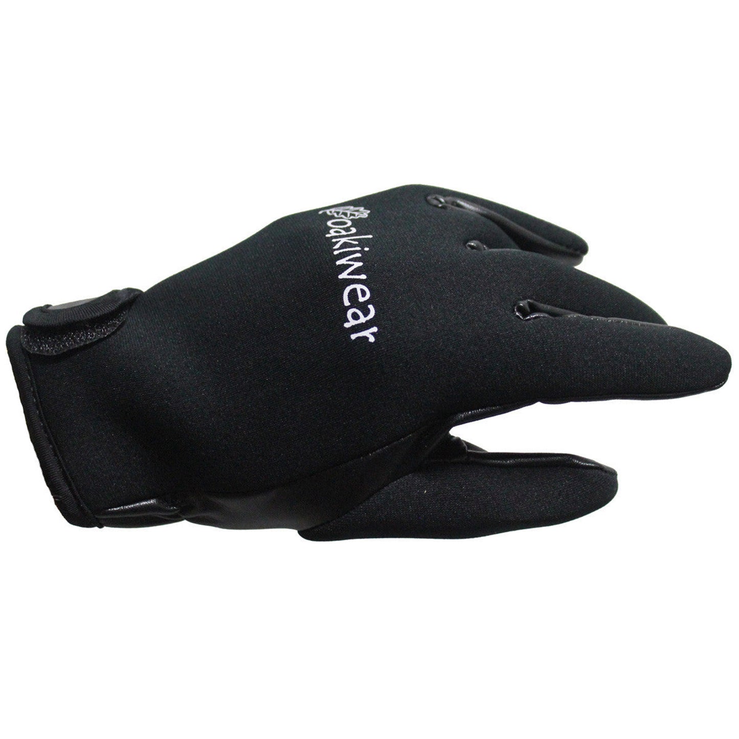 Oakiwear Neoprene Fishing Hunting Gloves, Black