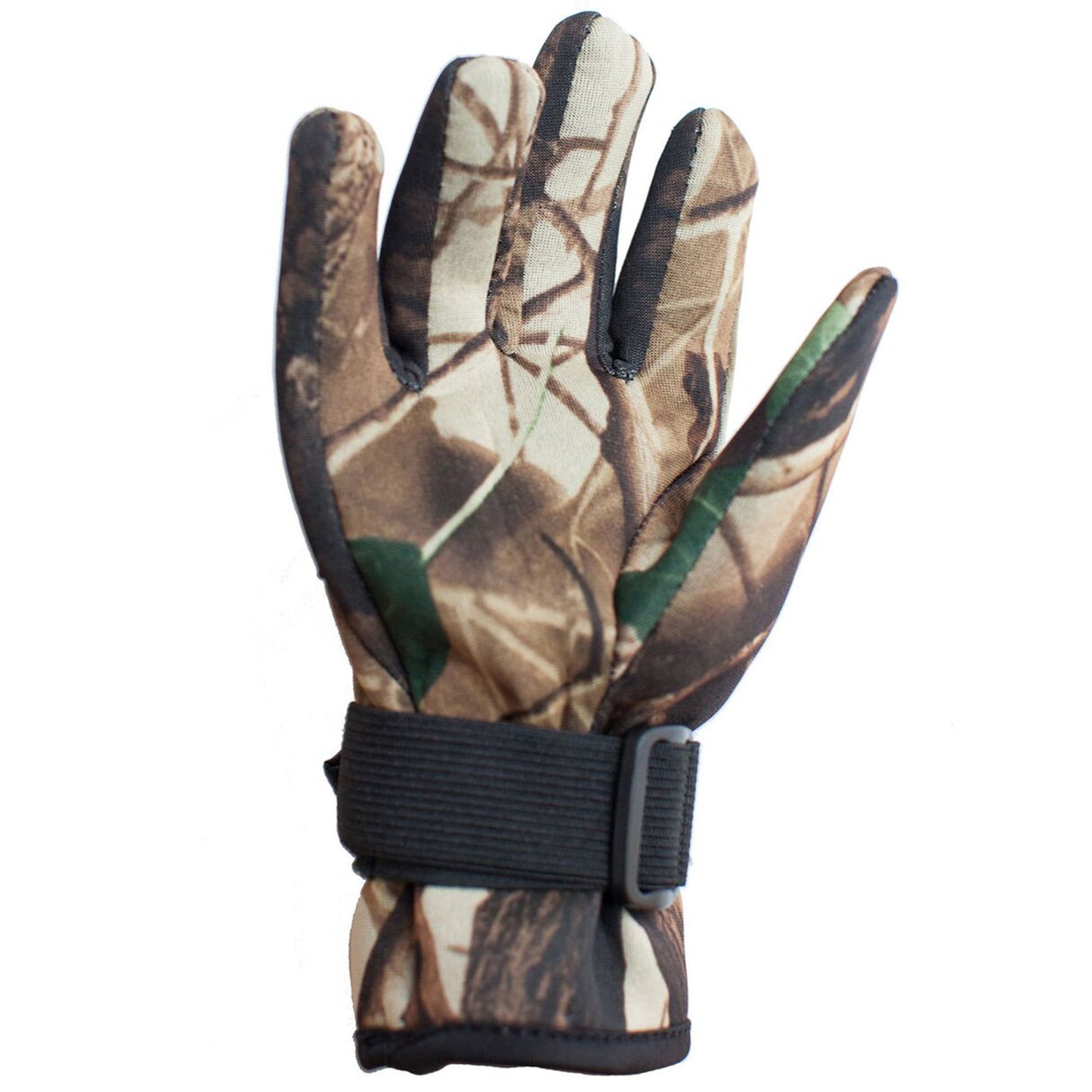 Oakiwear Neoprene Fishing Hunting Gloves, Camo