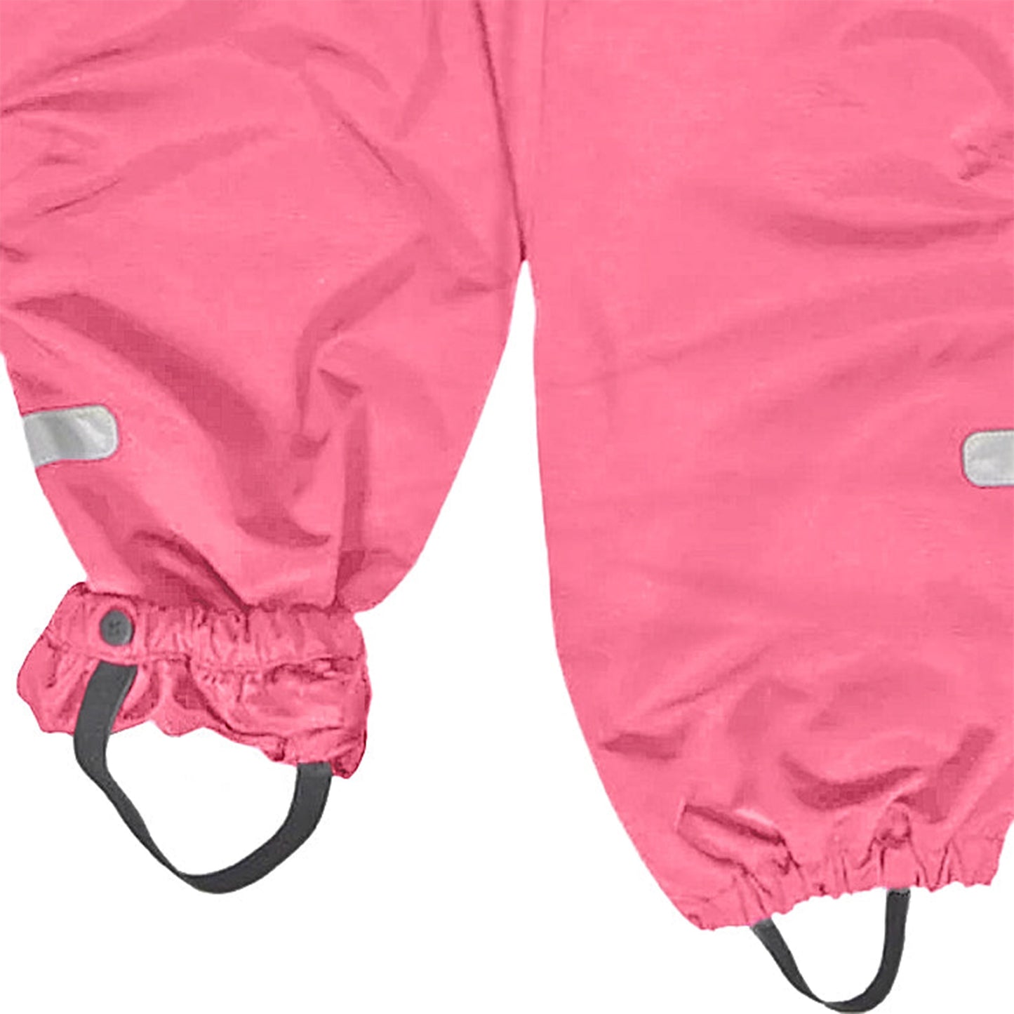 Oakiwear Kids Rain Gear Bibs Pants Fishing Boys Girls, Park City Pink