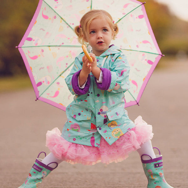 Oakiwear Lined Raincoat Jacket, Mermaid Dry and Warm