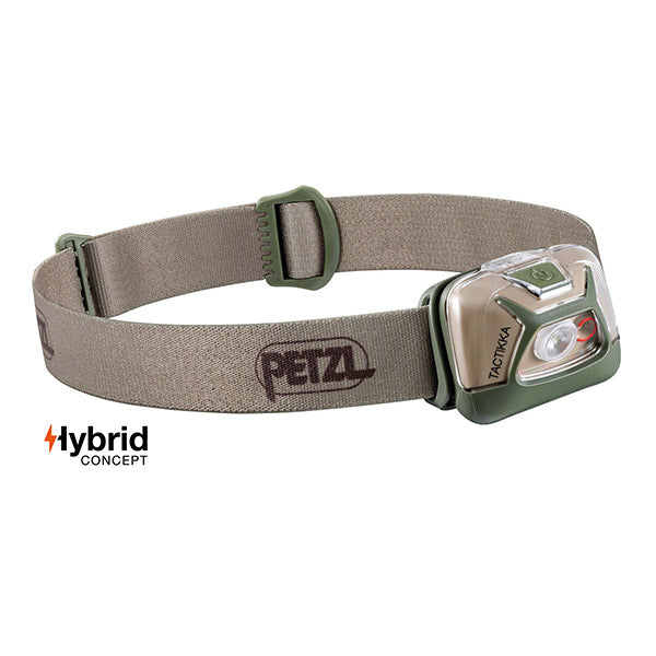 PETZL TACTIKKA Headlamp with 300 Lumens for Fishing and Hunting