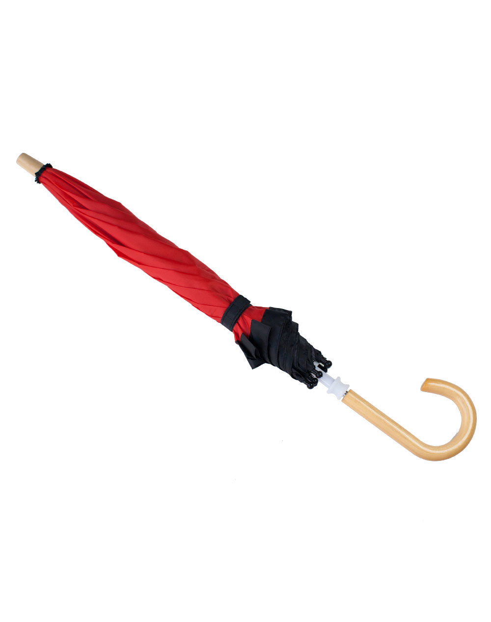 Oakiwear Kids Childrens Youth Folding Umbrella, Red