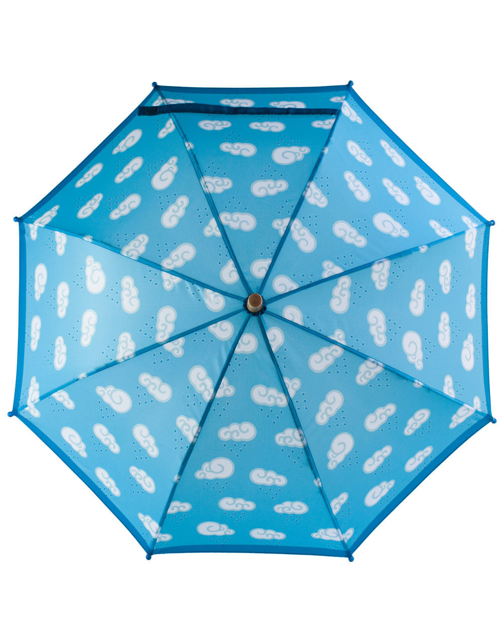 Oakiwear Kids Childrens Youth Folding Umbrella, Clouds