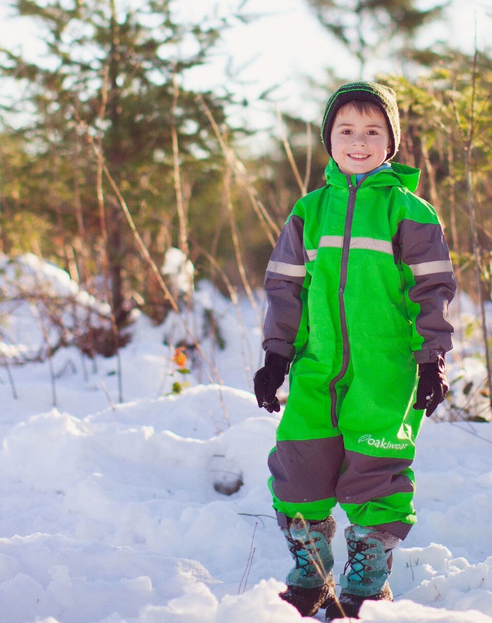 Children's Rain/Trail Suit, Classic Green