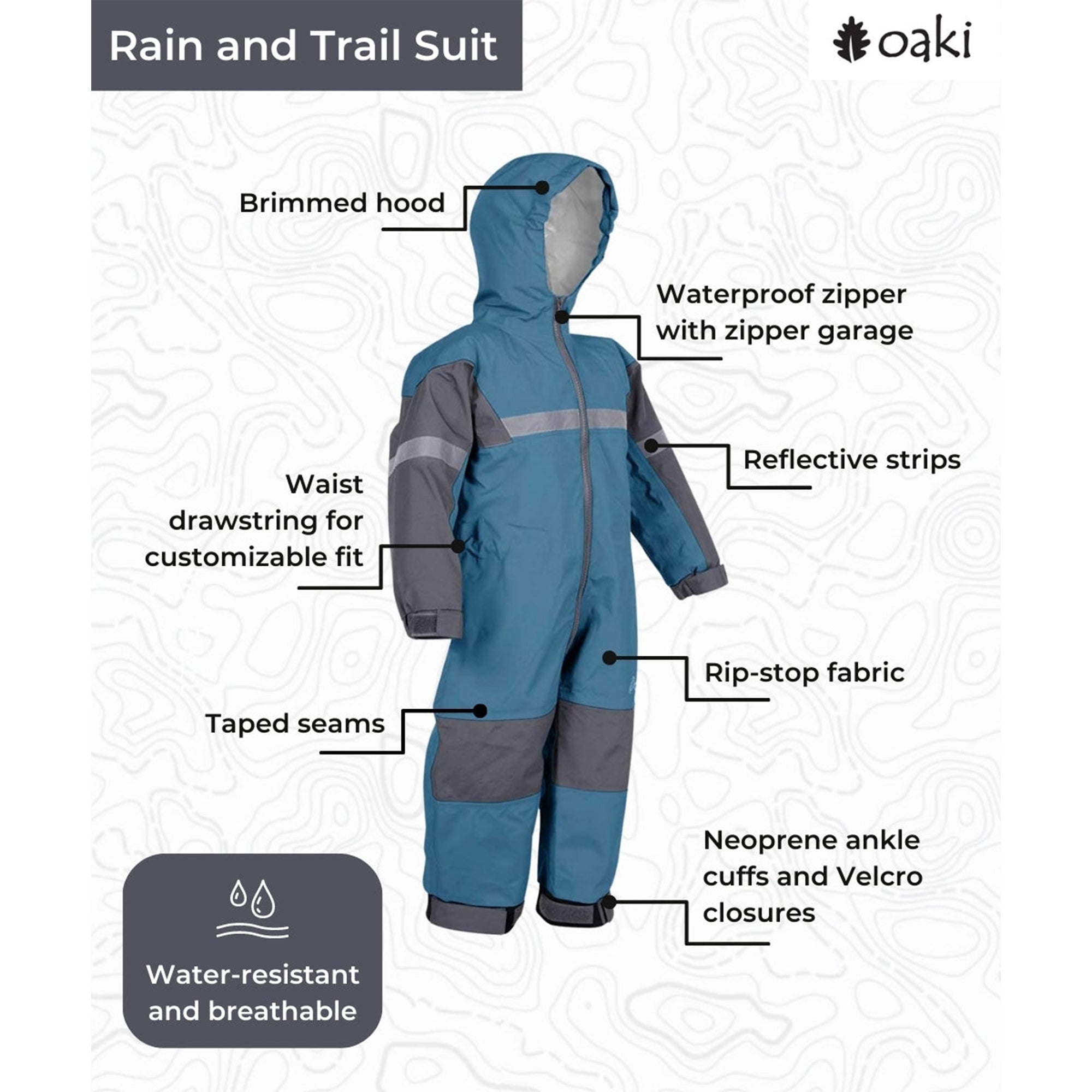 kids rainsuit (two prints available) – beo Images... Kids Rain Suit – Tuff Kids Outdoors