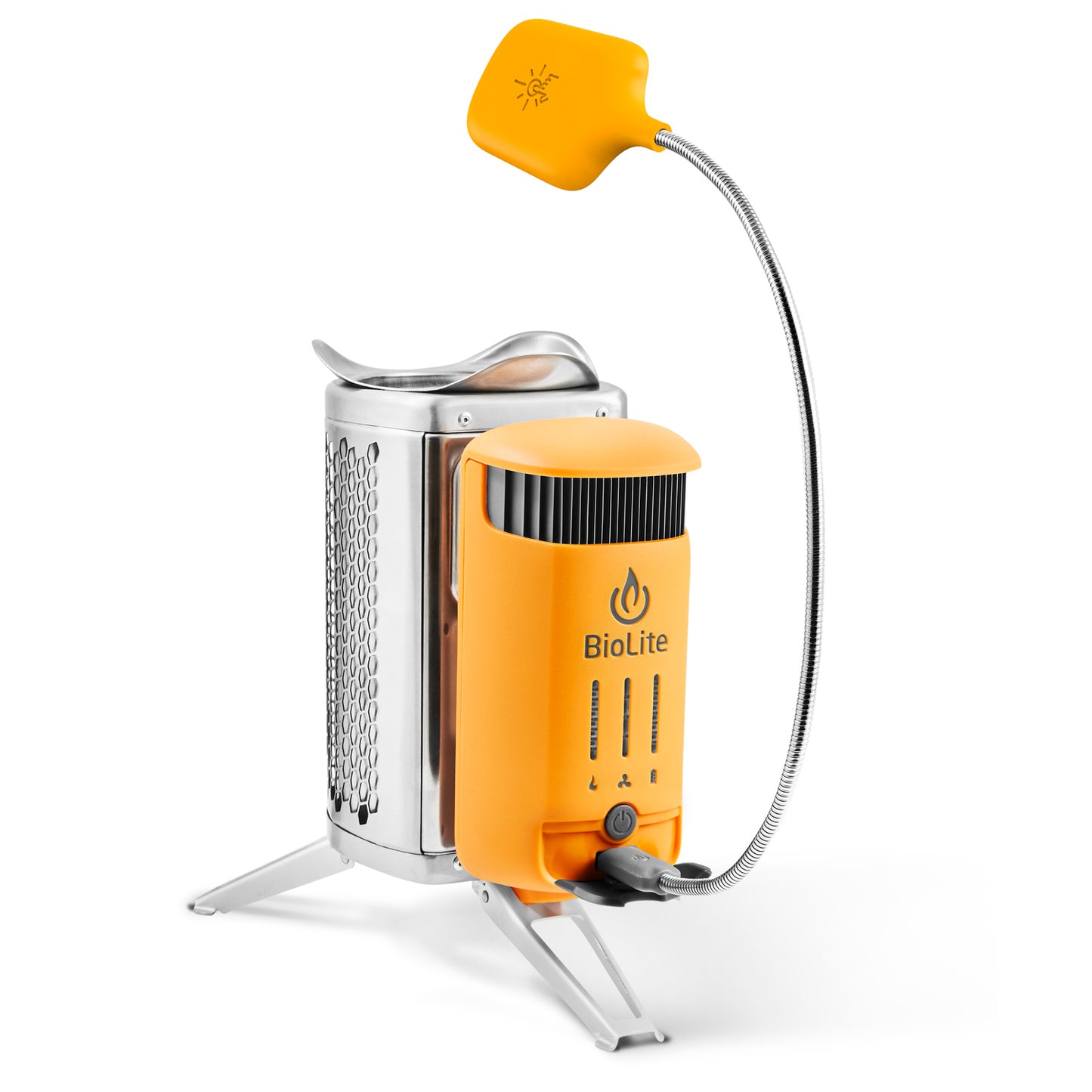 BioLite CampStove 2+ Convert Fire to Electricity