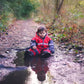 Children's Rain/Trail Suit, Fiery Red