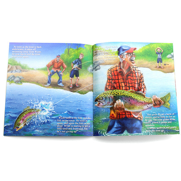 Grace and Wyatt's Fishing Adventure Kids Fishing Book