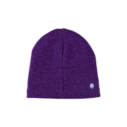 Oakiwear Beanie Stocking Hat Cap Merino Wool Winter, Purple