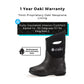 Oakiwear Kids Neoprene Rain Snow Boots, Black Thick 7mm