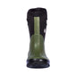 Oakiwear Kids Neoprene Rain Snow Boots, Forest Green Thick 7mm