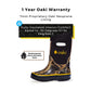 Oakiwear Kids Neoprene Rain Snow Boots, Realtree MAX-5® Camo Thick 7mm