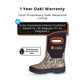 Oakiwear Kids Neoprene Rain Snow Boots, Realtree Timber™ Camo Thick 7mm