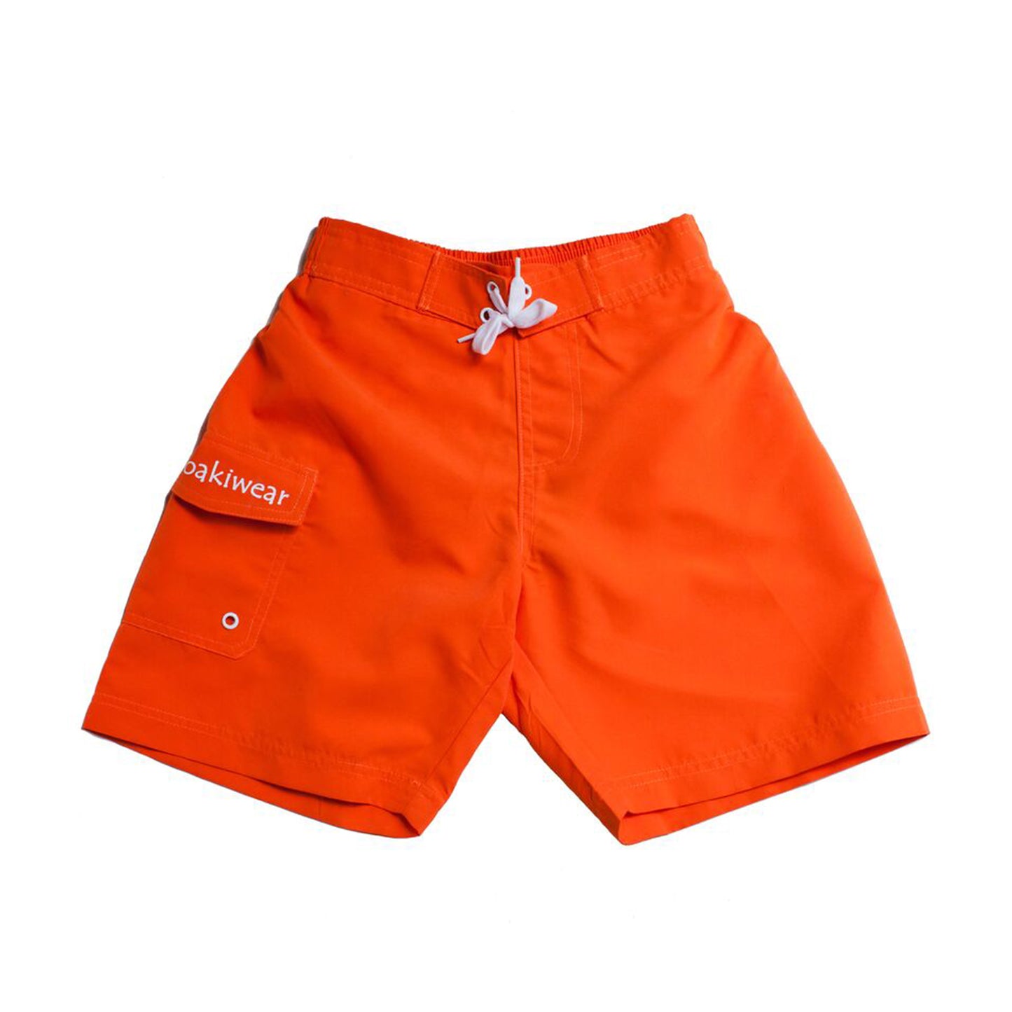 Oakiwear Swim Board Water Shorts Boys Girls Trunks, Orange