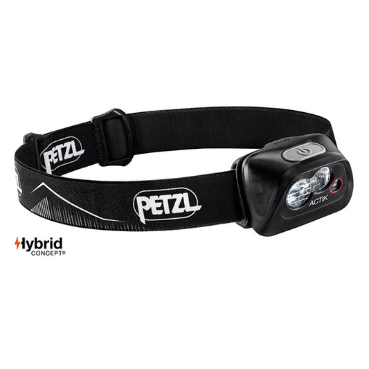 PETZL ACTIK 350 Lumens Outdoor Headlamp for Running and Hiking