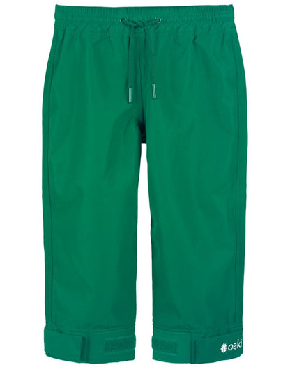 Oakiwear Kids Waterproof Rain Pants Boys Girls, Nature Green